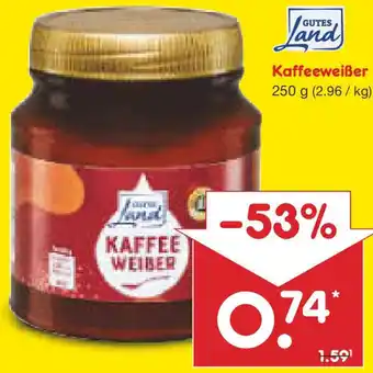 Netto Marken-Discount GUTES Land Kaffeeweißer Angebot