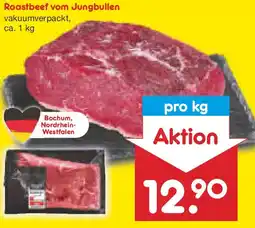 Netto Marken-Discount Roastbeef vom Jungbullen Angebot