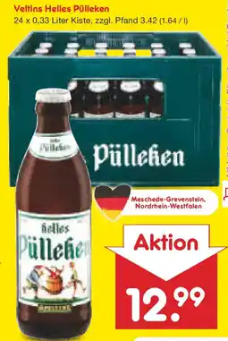 Netto Marken-Discount Veltins Helles Pülleken Angebot