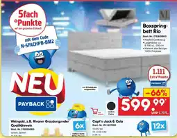 Netto Marken-Discount Boxspring- bett Rio Angebot