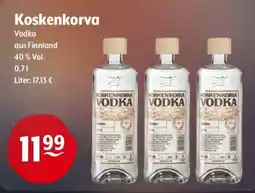 Trink und Spare Koskenkorva Vodka Angebot