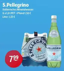 Trink und Spare S.Pellegrino italienisches Mineralwasser Angebot