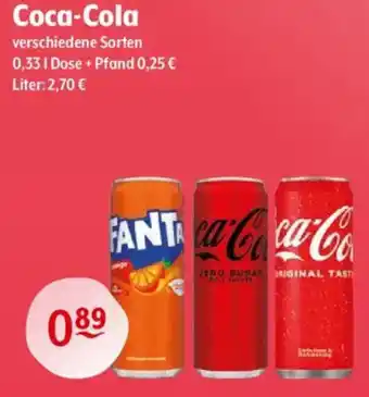 Trink und Spare Coca-Cola Angebot