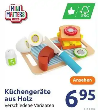 Action Küchengeräte aus Holz Angebot