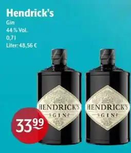 Trink und Spare Hendrick's Gin Angebot