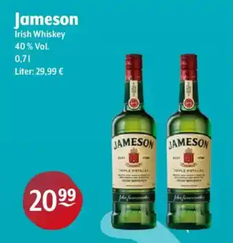 Trink und Spare Jameson Irish Whiskey Angebot