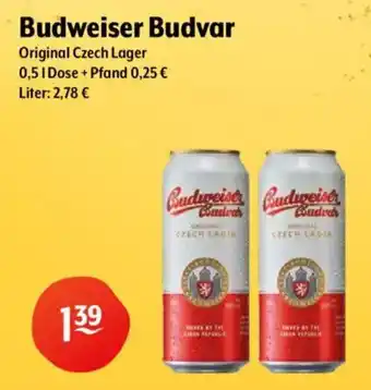 Trink und Spare Budweiser Budvar Angebot