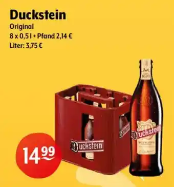 Trink und Spare Duckstein Original Angebot