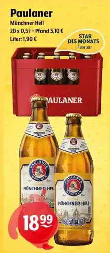 Trink und Spare Paulaner Münchner Hell Angebot