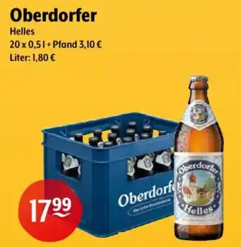 Trink und Spare Oberdorfer Helles Angebot