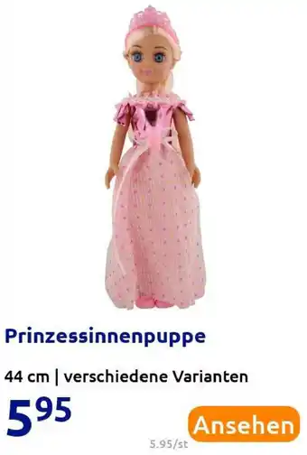 Action Prinzessinnenpuppe Angebot