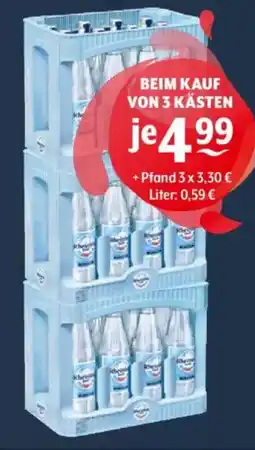 Trink und Spare Rheinfels Quelle natürliches Mineralwasser Angebot