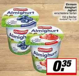 L. STROETMANN GROSSMARKT Ehrmann Almighurt Joghurt Angebot