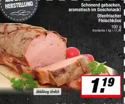 L. STROETMANN GROSSMARKT Ofenfrischer Fleischkäse Angebot