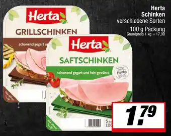 L. STROETMANN GROSSMARKT Herta Schinken Angebot