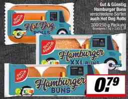 L. STROETMANN GROSSMARKT Gut & Günstig Hamburger Buns auch Hot Dog Rolls Angebot