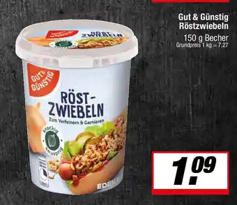 L. STROETMANN GROSSMARKT Gut & Günstig Röstzwiebeln Angebot