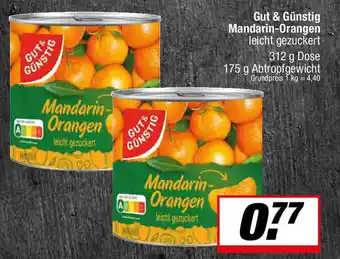 L. STROETMANN GROSSMARKT Gut & Günstig Mandarin-Orangen Angebot