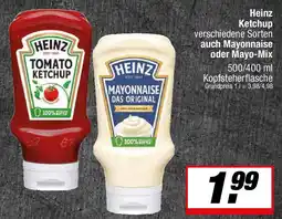 L. STROETMANN GROSSMARKT Heinz Ketchup auch Mayonnaise oder Mayo-Mix Angebot