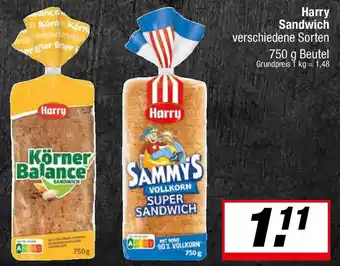 L. STROETMANN GROSSMARKT Harry Sandwich Angebot