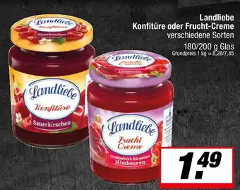 L. STROETMANN GROSSMARKT Landliebe Konfitüre oder Frucht-Creme Angebot