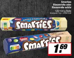 L. STROETMANN GROSSMARKT Smarties Riesenrolle oder Riesenrolle white Angebot