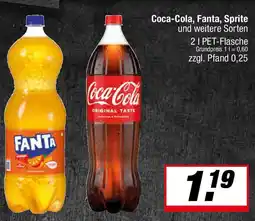 L. STROETMANN GROSSMARKT Coca-Cola, Fanta, Sprite Angebot