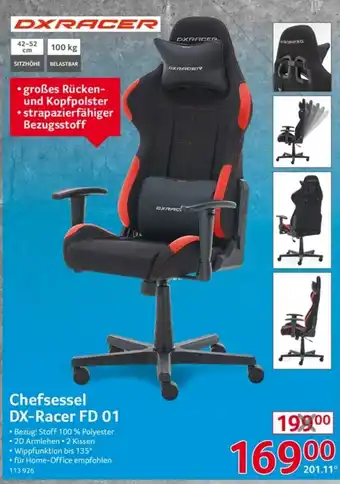 Selgros DXRACER Chefsessel DX-Racer FD 01 Angebot