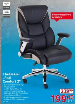 Selgros Chefsessel ,,Real Comfort 2" Angebot