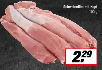 L. STROETMANN GROSSMARKT Schweinefilet mit Kopf Angebot