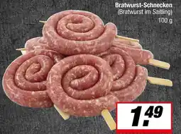 L. STROETMANN GROSSMARKT Bratwurst-Schnecken Angebot