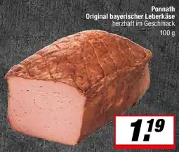 L. STROETMANN GROSSMARKT Ponnath Original bayerischer Leberkäse Angebot