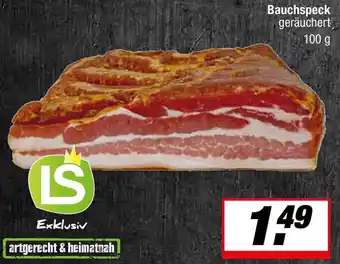 L. STROETMANN GROSSMARKT Bauchspeck geräuchert Angebot