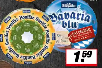 L. STROETMANN GROSSMARKT Bonifaz oder Bavaria blu Bergader Angebot