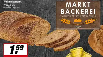 L. STROETMANN GROSSMARKT MARKT BÄCKEREI Weltmeisterbrot Angebot