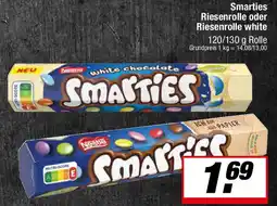 L. STROETMANN GROSSMARKT Smarties Riesenrolle oder Riesenrolle white Angebot