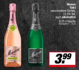 L. STROETMANN GROSSMARKT Mumm Sekt Angebot