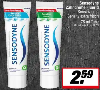 L. STROETMANN GROSSMARKT Sensodyne Zahncreme Fluorid Angebot