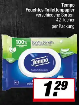 L. STROETMANN GROSSMARKT Tempo Feuchtes Toilettenpapier Angebot