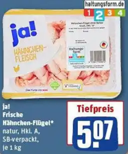 REWE ja! Frische Hähnchen-Flügel Angebot