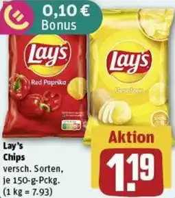 REWE Lay's Chips Angebot