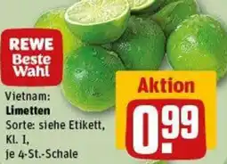 REWE Limetten Angebot