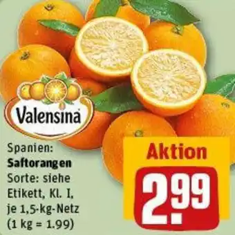 REWE Valensina Saftorangen Angebot