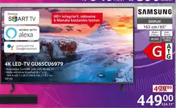 Selgros Samsung 4K LED-TV GU65CU6979 Angebot