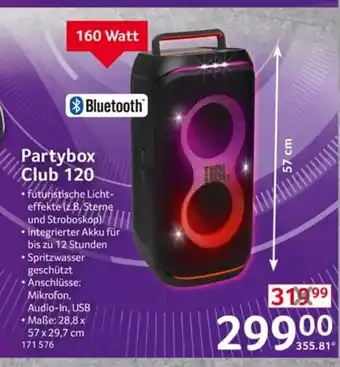 Selgros JBL Partybox Club 120 Angebot