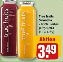 REWE True Fruits Smoothie Angebot