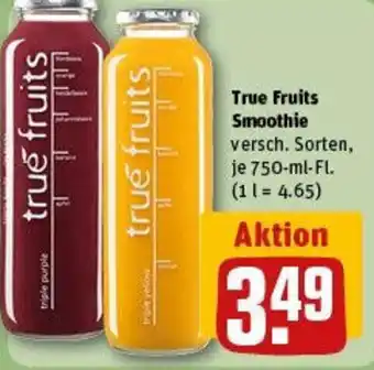 REWE True Fruits Smoothie Angebot