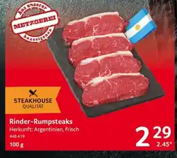 Selgros STEAKHOUSE QUALITÄT Rinder-Rumpsteaks Angebot