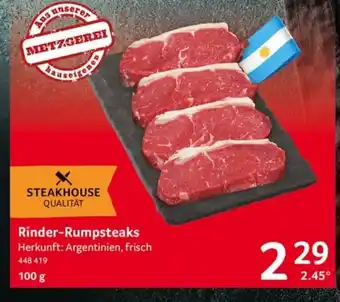 Selgros STEAKHOUSE QUALITÄT Rinder-Rumpsteaks Angebot