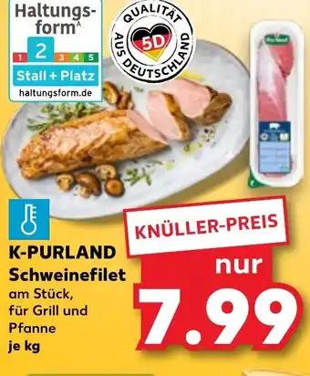 Kaufland K-PURLAND Schweinefilet Angebot